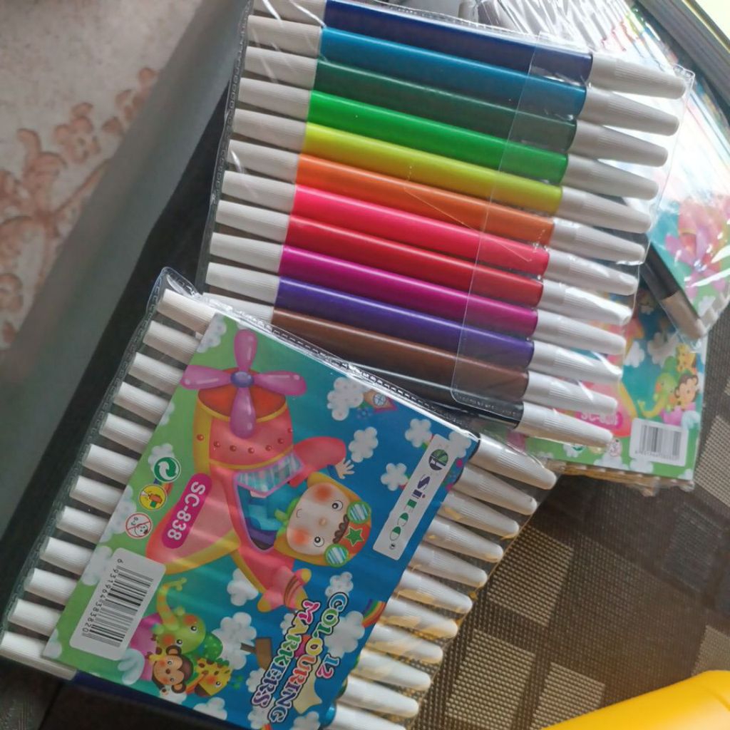 

Spidol 12 warna