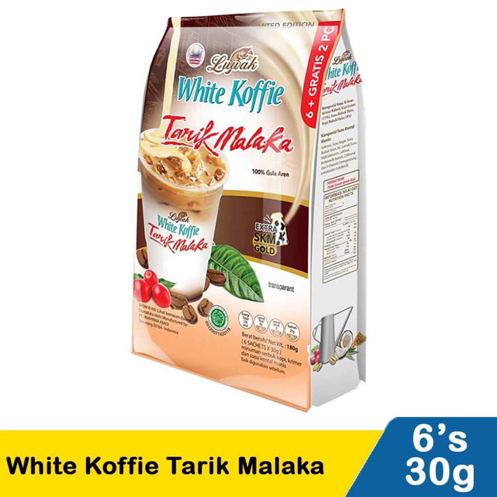 

luwak white koffie tarik malaka 6x30g