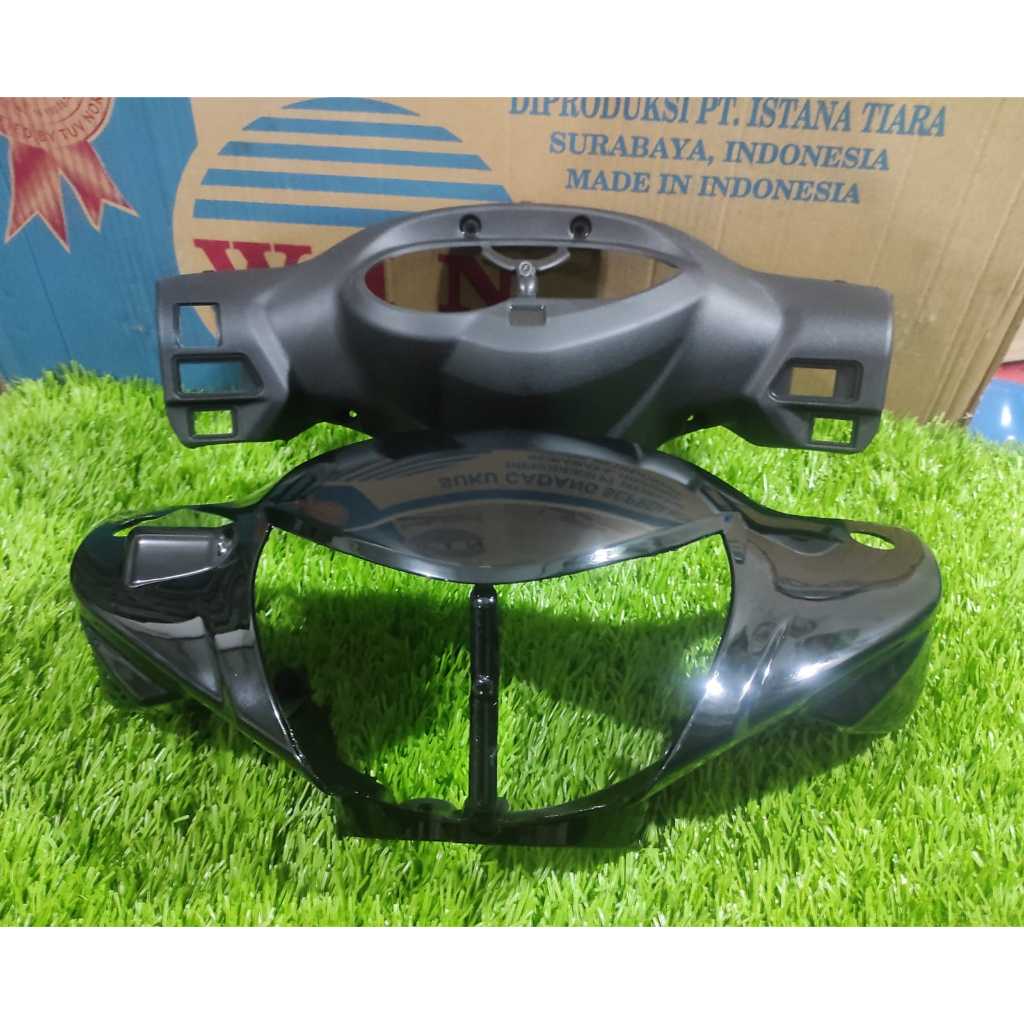 Batok depan Smash New 110 | Batok Belakang Smash New 2006 | Cover Batok Lampu Suzuki Smash 110 Hitam