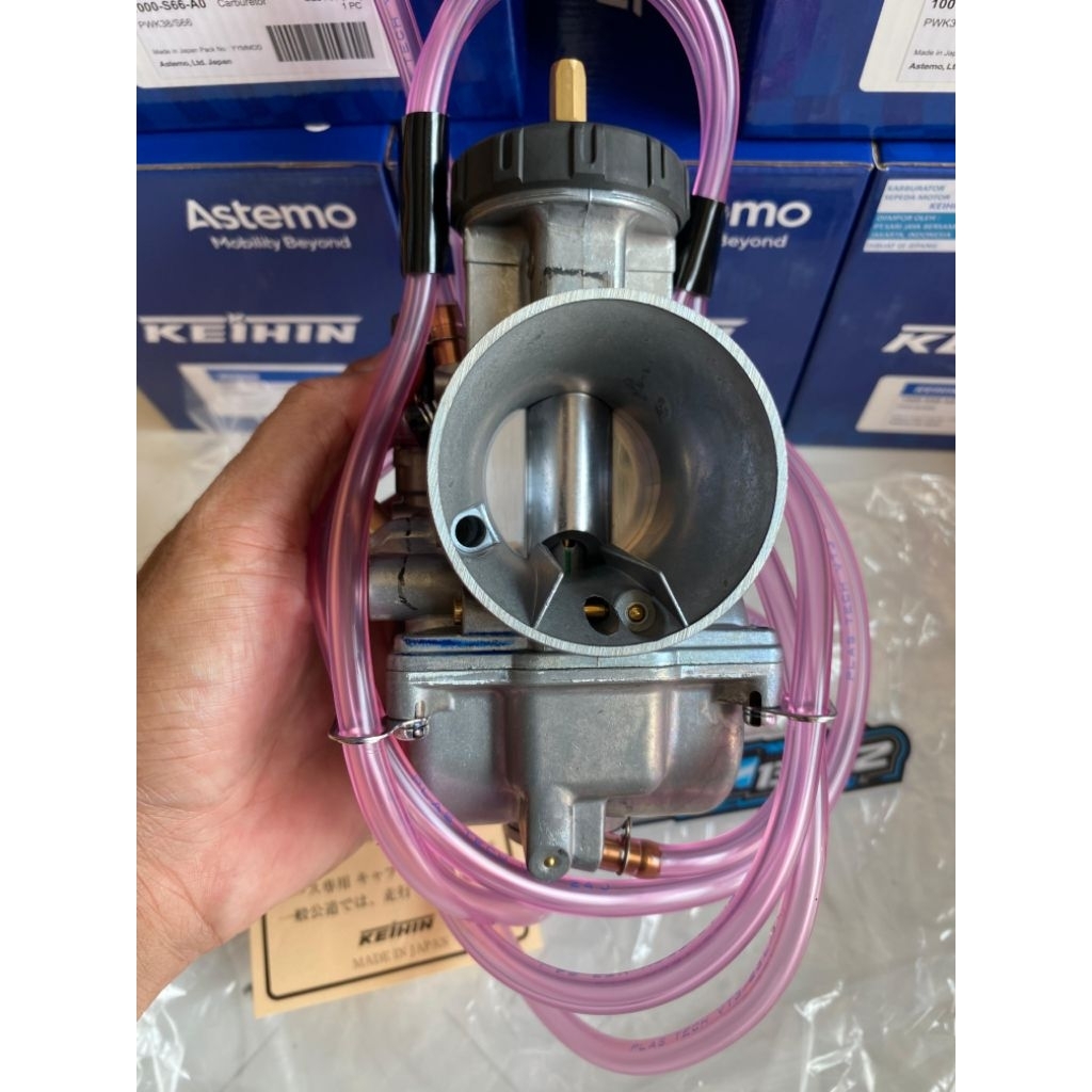 KARBU PWK 38 AIR STRIKE ORIGINAL KEIHIN HITACHI ASTEMO ORIGINAL