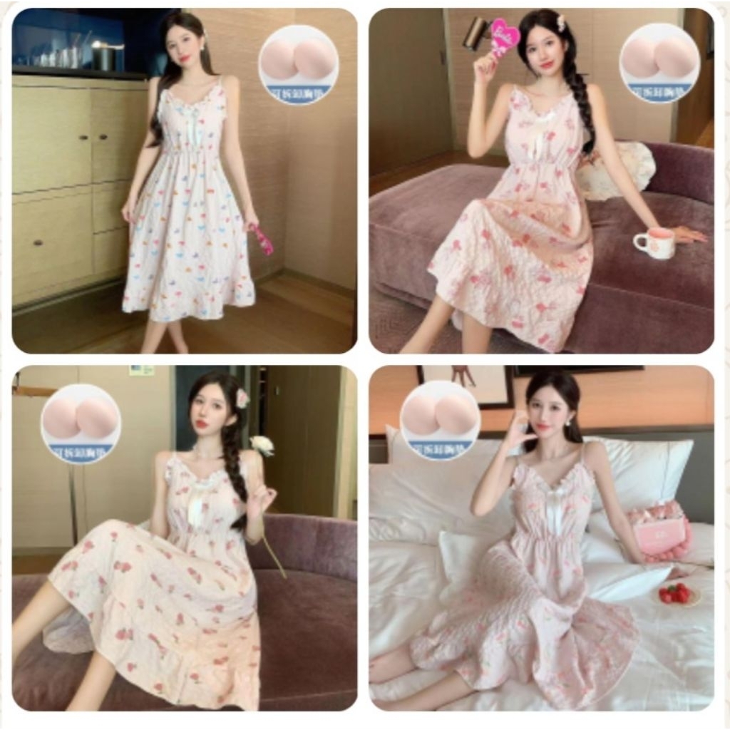 Daster Sexy Import+Bra/Daster Tali Sexy/Daster Cup Bra/Daster Singlet Sexy Import/Daster Import Kore