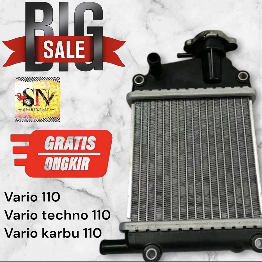 Radiator KVB untuk Motor Vario 110 Vario Karbu 110 Vario Techno 110