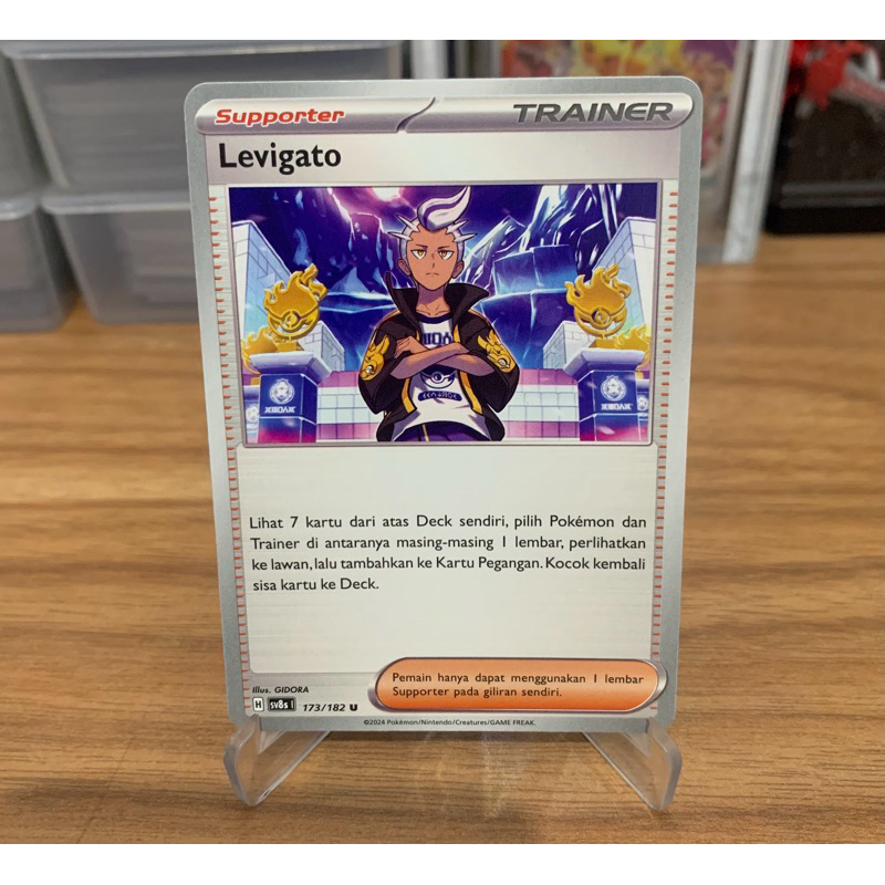 Kartu Pokemon Supporter Perintah Bos