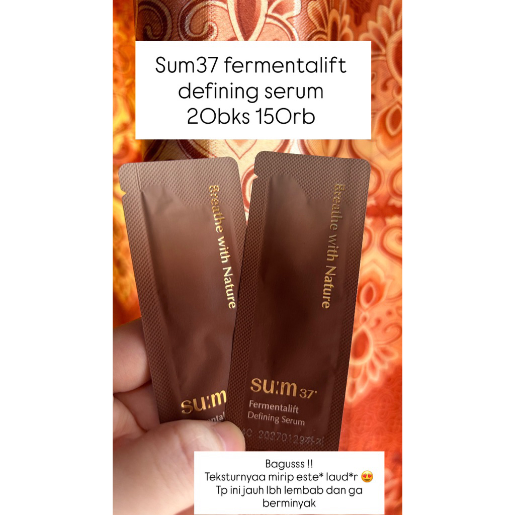 sum37 Fermentalift defining serum