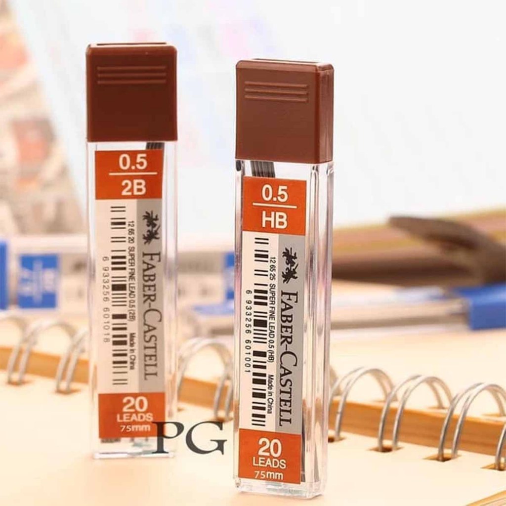 

Isi Pensil Mekanik Faber Castell 0.5 2B / HB ( 0.5 mm )