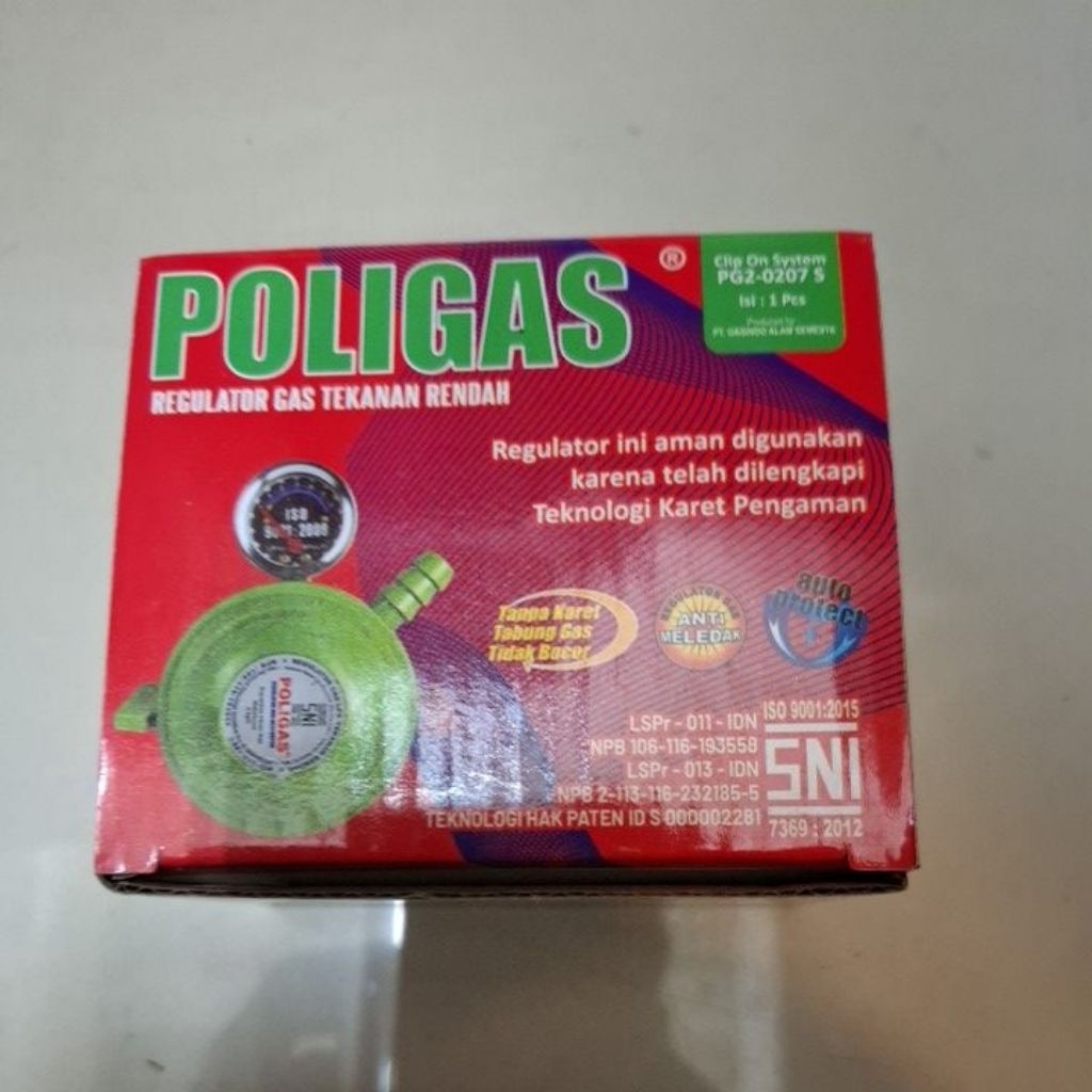 POLIGAS REGULATOR GAS TEKANAN RENDAH