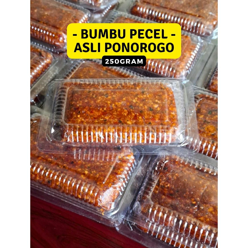 

BUMBU PECEL ASLI PONOROGO