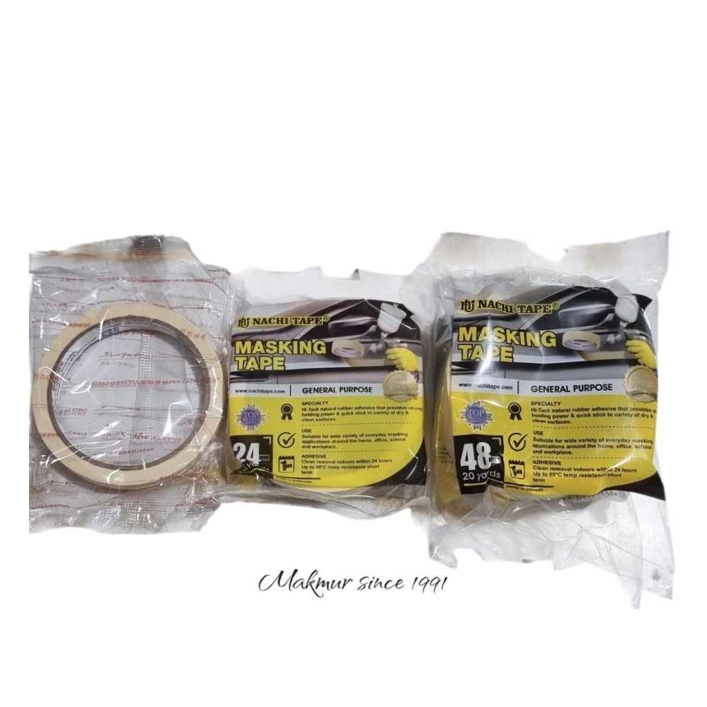 

Masking Tape Nachi/ Solasi Kertas Nachi/ Solatip Kertas Nachi