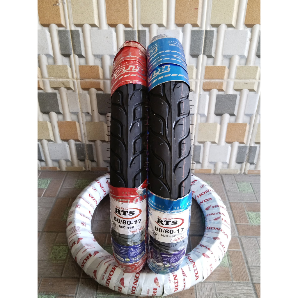 ban rts 80/80-17 ban 90/80-17 ring 17 tubetype untuk ban motor bebek
