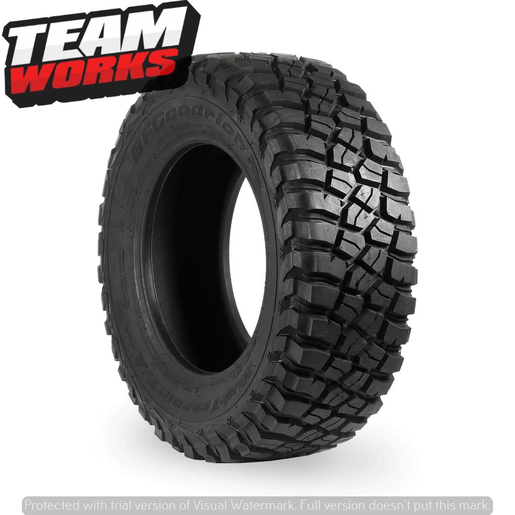 BAN MOBIL JIMNY FEROZA MERK BF GOODRICH M/T KM3 235 75 R15 BAN OFFROAD RING 15 TYPE MT