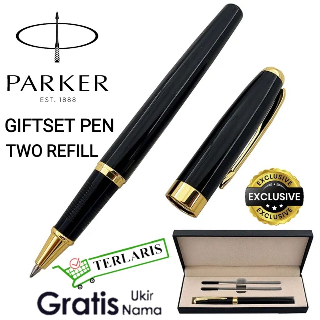 

Bollpoint Mewah Parker Executive Gift Box Pen With Two Refill Sangat Cocok Untuk Hampers Atau Souvenir