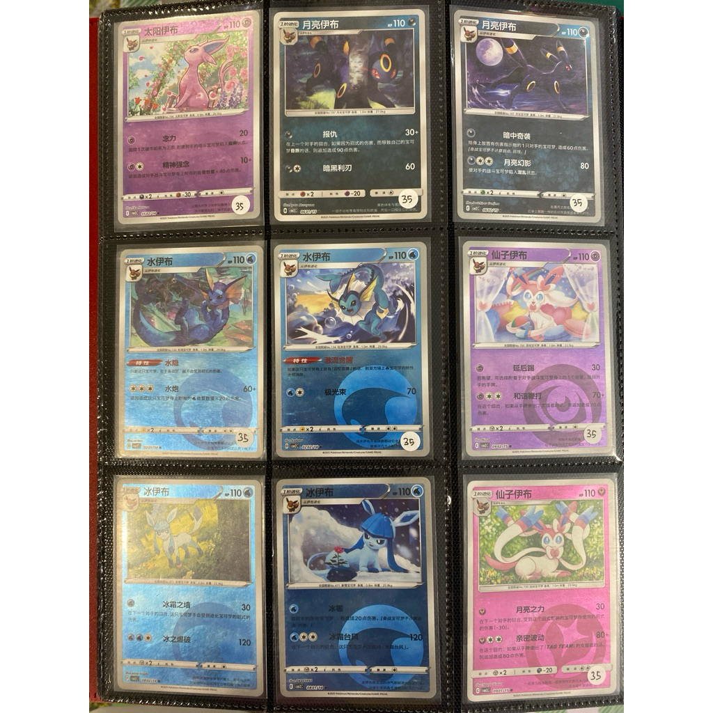 Kartu Pokemon Chinese Eevee