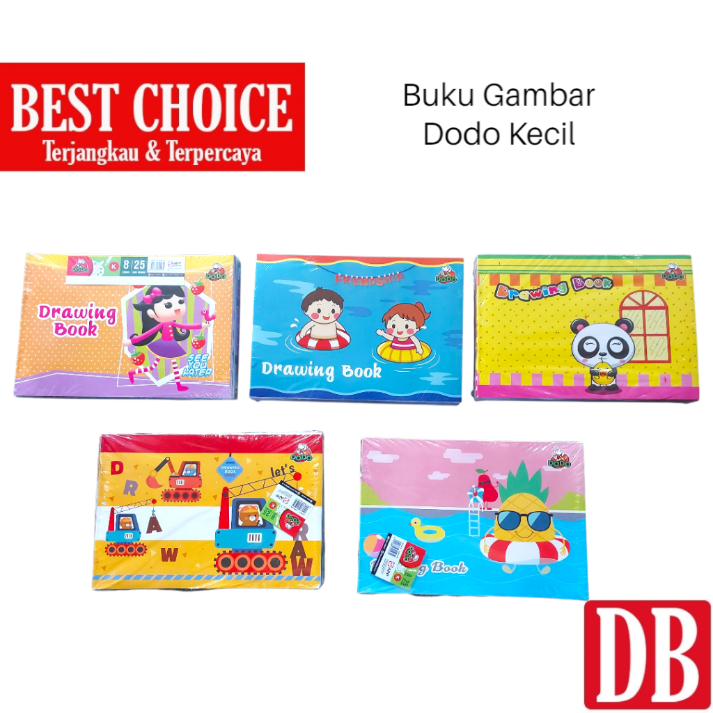 

Buku Gambar DODO kecil 8 lembar (25 pcs)