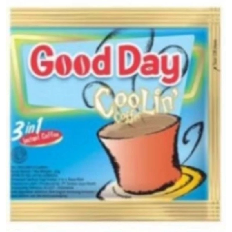 

Good Day Coolin 3 in 1 Kopi Instant [10 pcs / Renceng