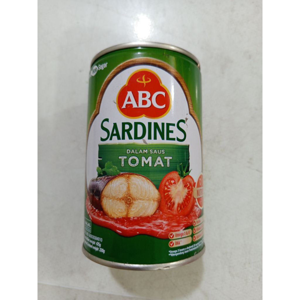 

ABC sarden saus tomat 425gram