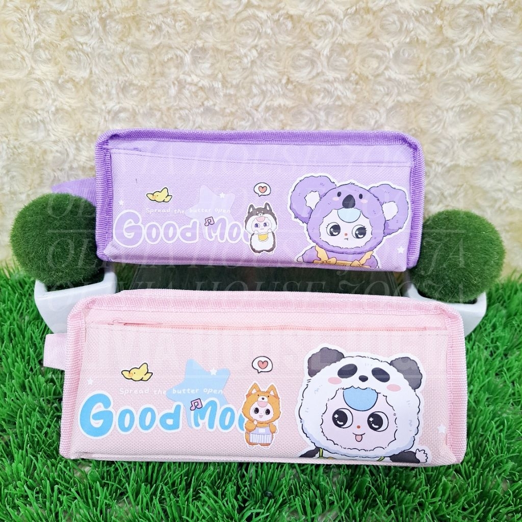 

Pencil Case Good Moo 2 Rest Kotak Pensil Good Moo Kain Tempat Pensil Anak Good Moo Baby 3