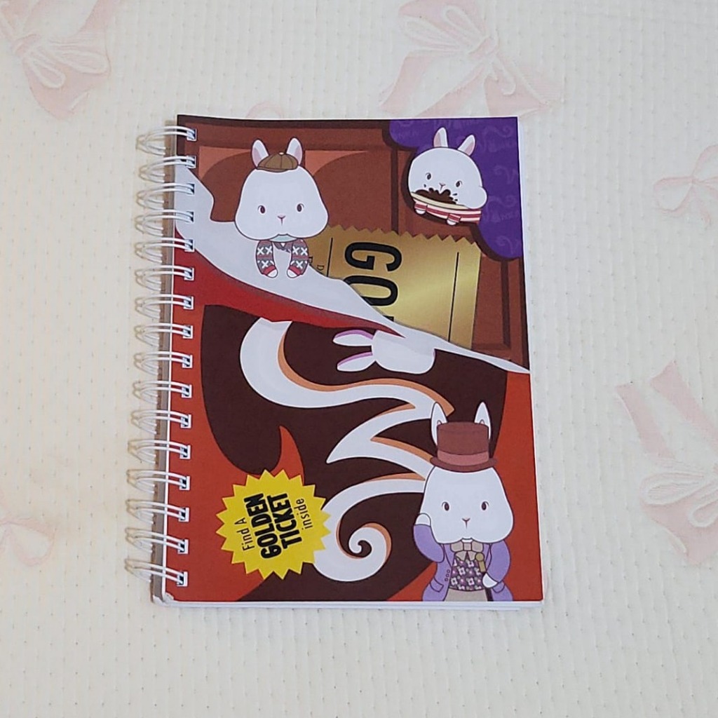 

jasmine tease bunny wonka a5 book