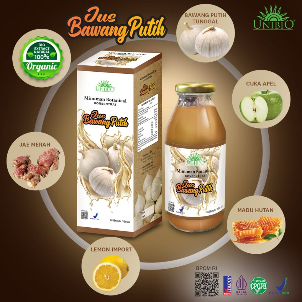 

jua bawang putih minuman kesehatan isi 350ml