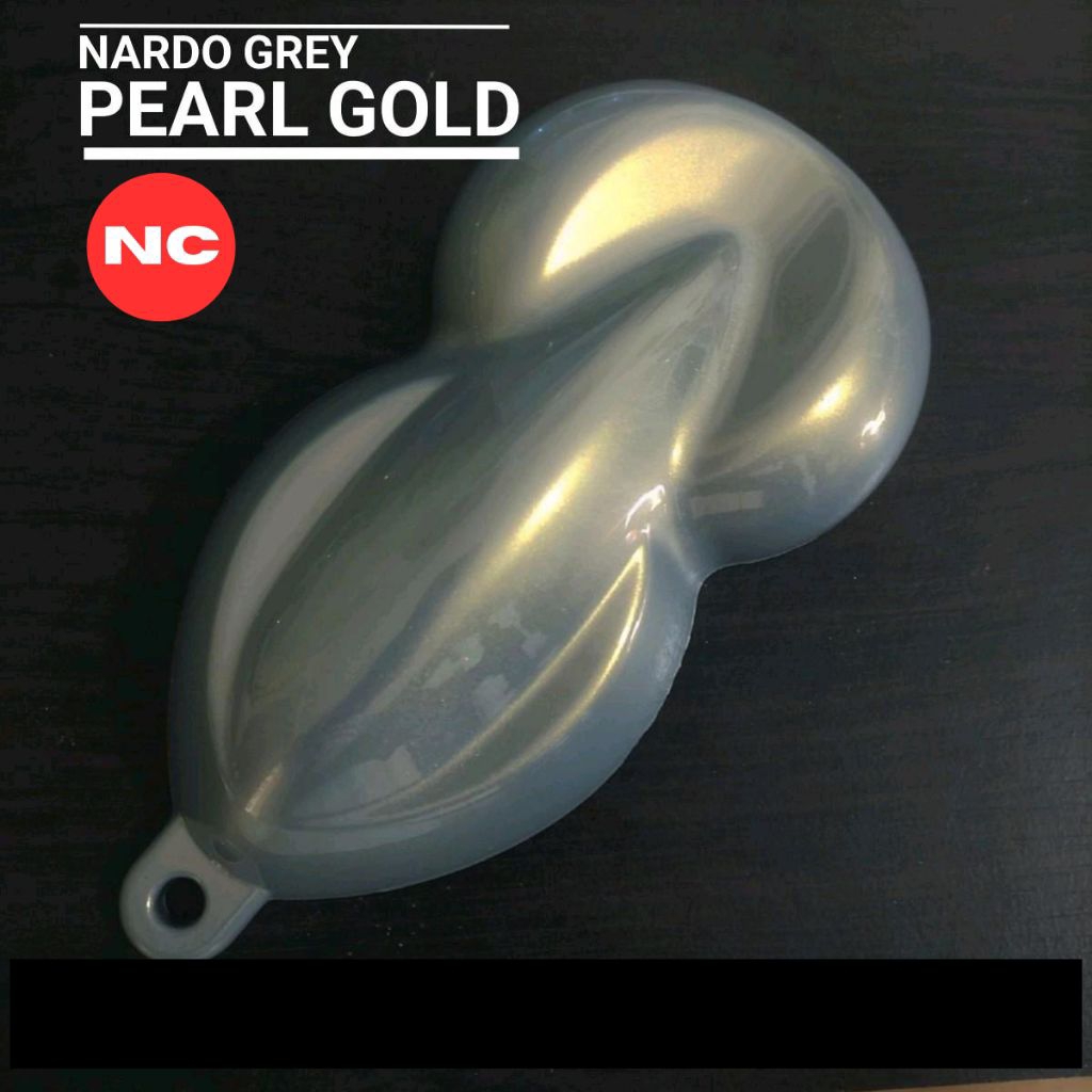 CAT NARDO GREY EFEK GOLD Jenis NC, Cat Dasar Grey 200 ml + Cat Efek Gold 200 ml,Cat Duco NC Cat Body