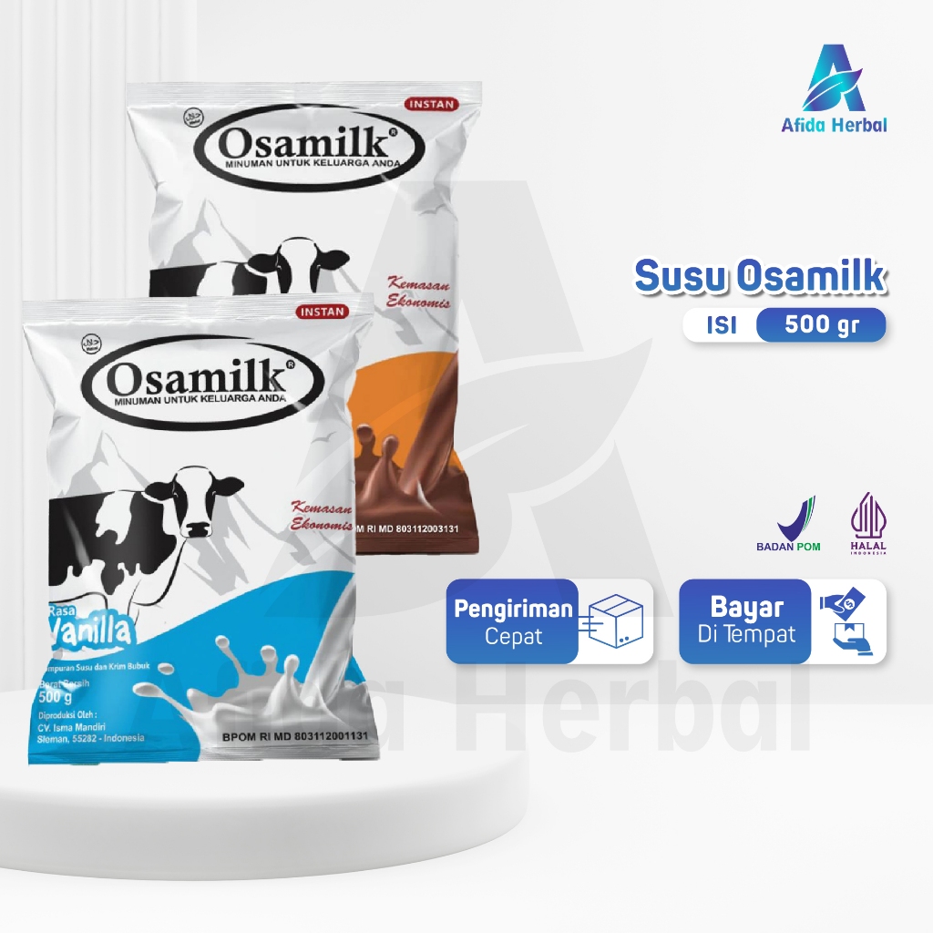 

hyk Osamilk - Susu Sapi Bubuk Penambah Berat Badan Osamilk isi 500 gr