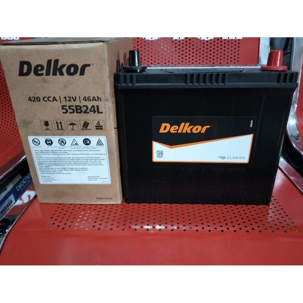 Batre Kering 55B24L/NS60L DELKOR