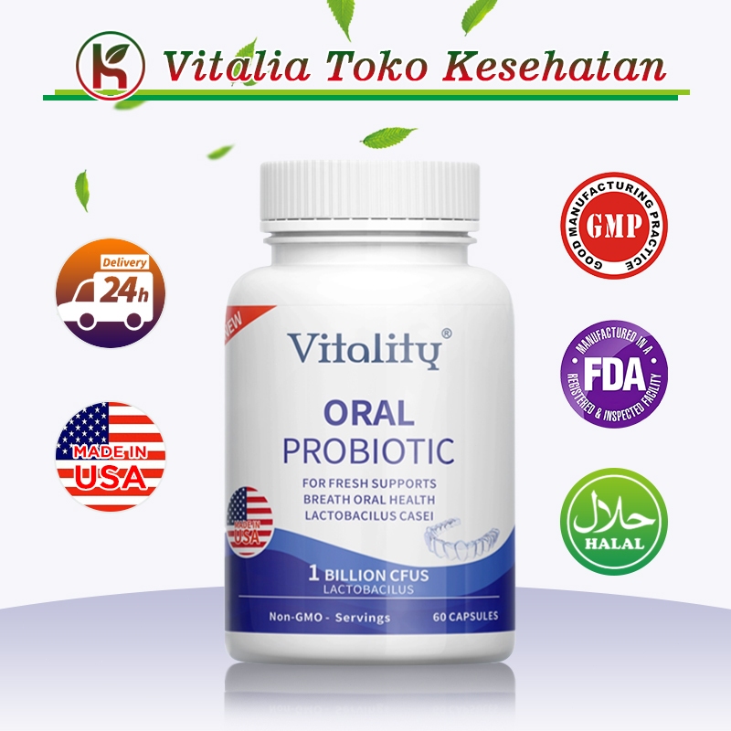 Suplemen Probiotik Oral Untuk Bau Mulut Suplemen Probiotik Oral Untuk