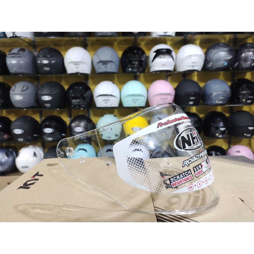 Kaca Helm NHK R1 Putih Original