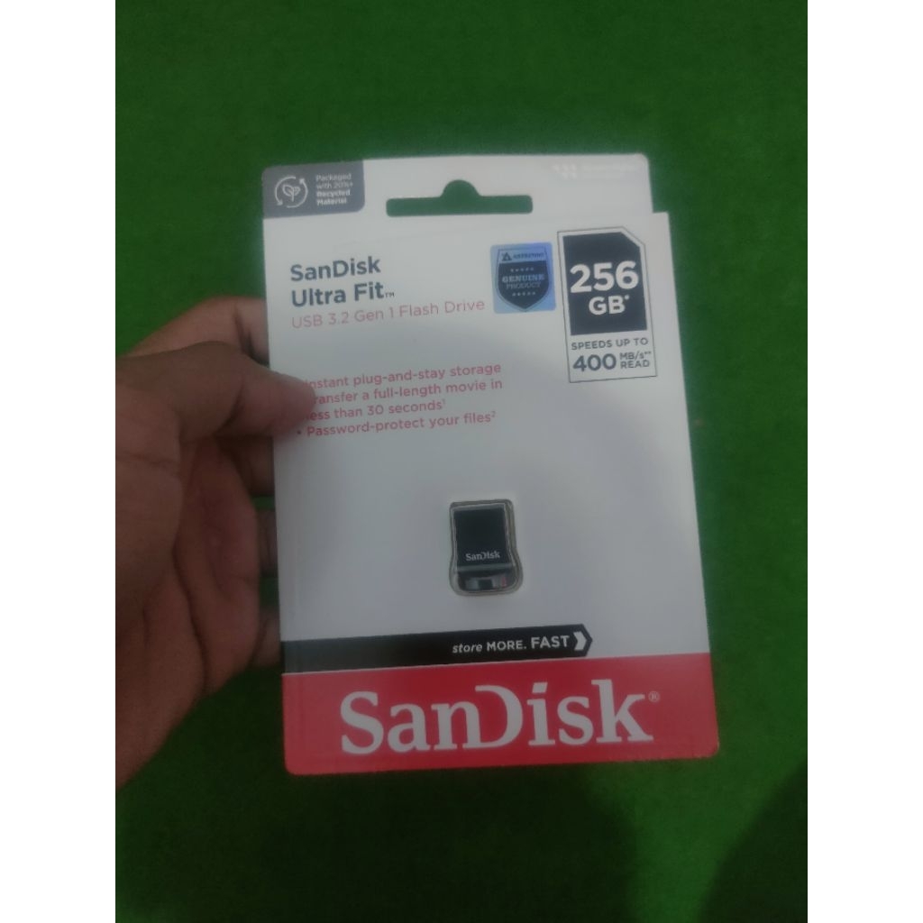 flashdisk sandisk 256gb ultra fit