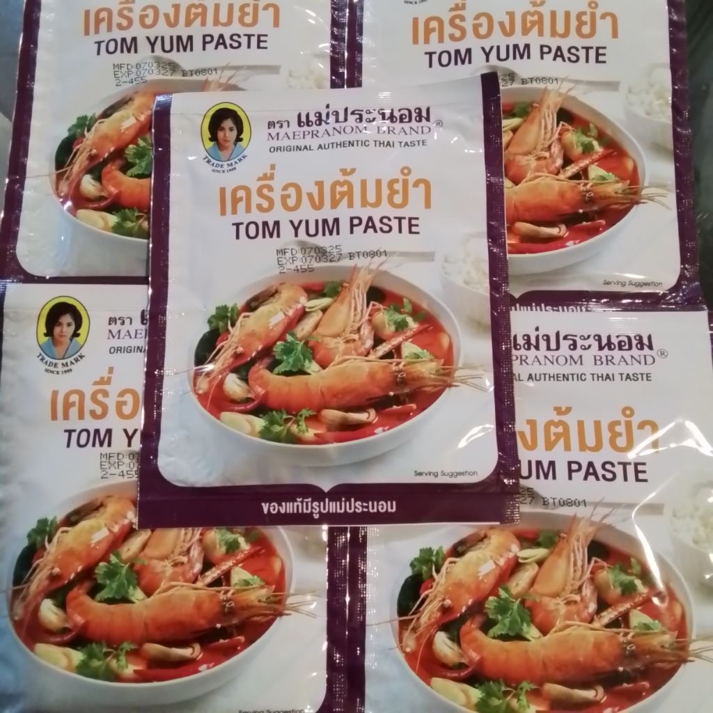 

Maepranom Brand Tom Yum Paste 50g