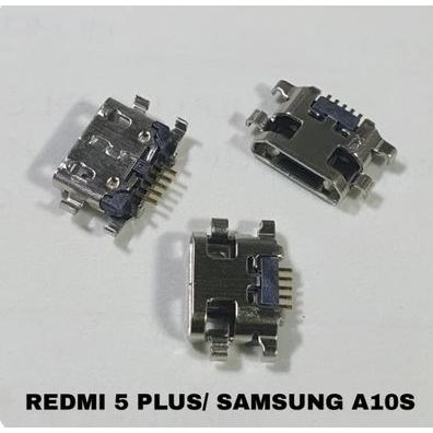 Konektor Cas Redmi 5 Plus Compatible Samsung A10s A107 Xiaomi Vince Connector Charger / Konektor Cha