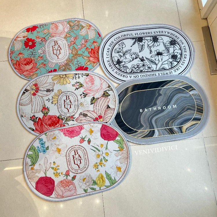 Keset Kaki Anti Slip/ Alas Kaki/ Lap Kaki Kamar Mandi