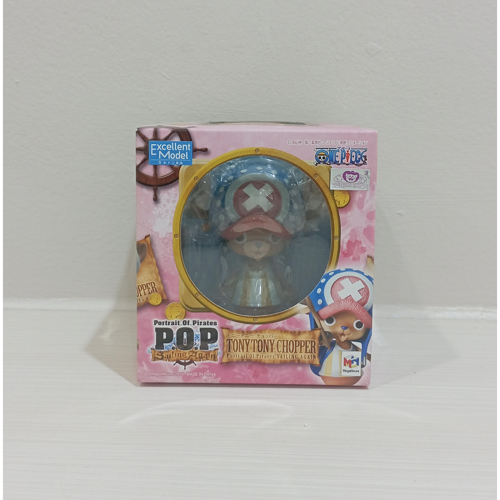 Tony Tony Chopper One Piece Figurine Megahouse POP Excellent Model Sailing Again Figure