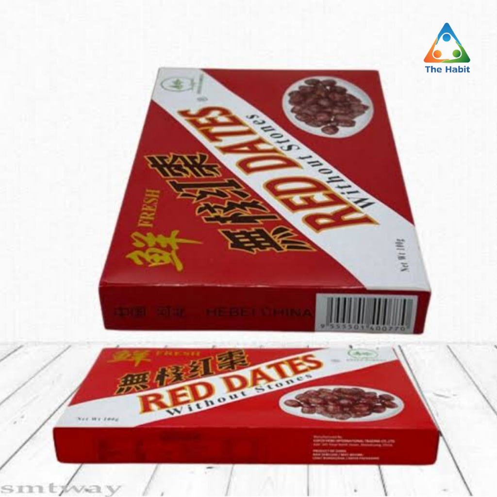 

(The Habit) MONSTA RED DATES 120 GRAM/ANG CO KOTAK/ANGCO/HONGZAO/KURMA MERAH
