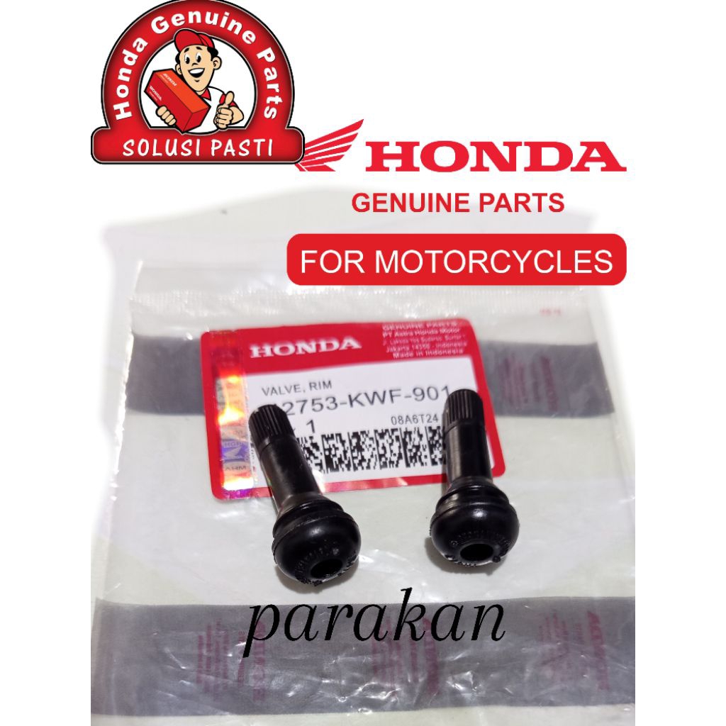 PENTIL BAN TUBELES TUBLES 2 PIC D/B HONDA BEAT VARIO SCOOPY SPACY SUPRA KARISMA SEMUA MOTOR BEBEK ME