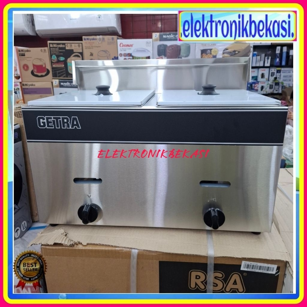 GETRA GAS FRYER GF 73 / PENGGORENGAN GETRA GF 73 / GETRA GF 73 GAS FRYER