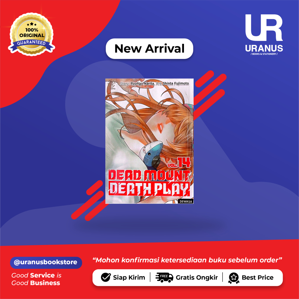AKASHA :DEAD MOUNT DEATH PLAY 14 - MNC - 100% ORIGINAL - TOKO BUKU URANUS NGAGEL SURABAYA