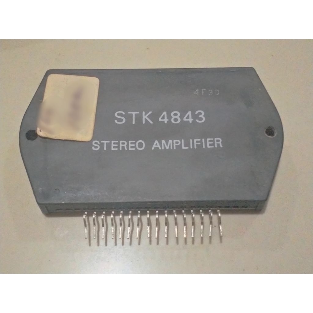 IC STK4843 STEREO AMPLIFIER