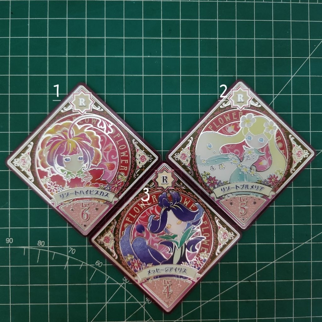 Aikatsu Planet swing R rare flower type