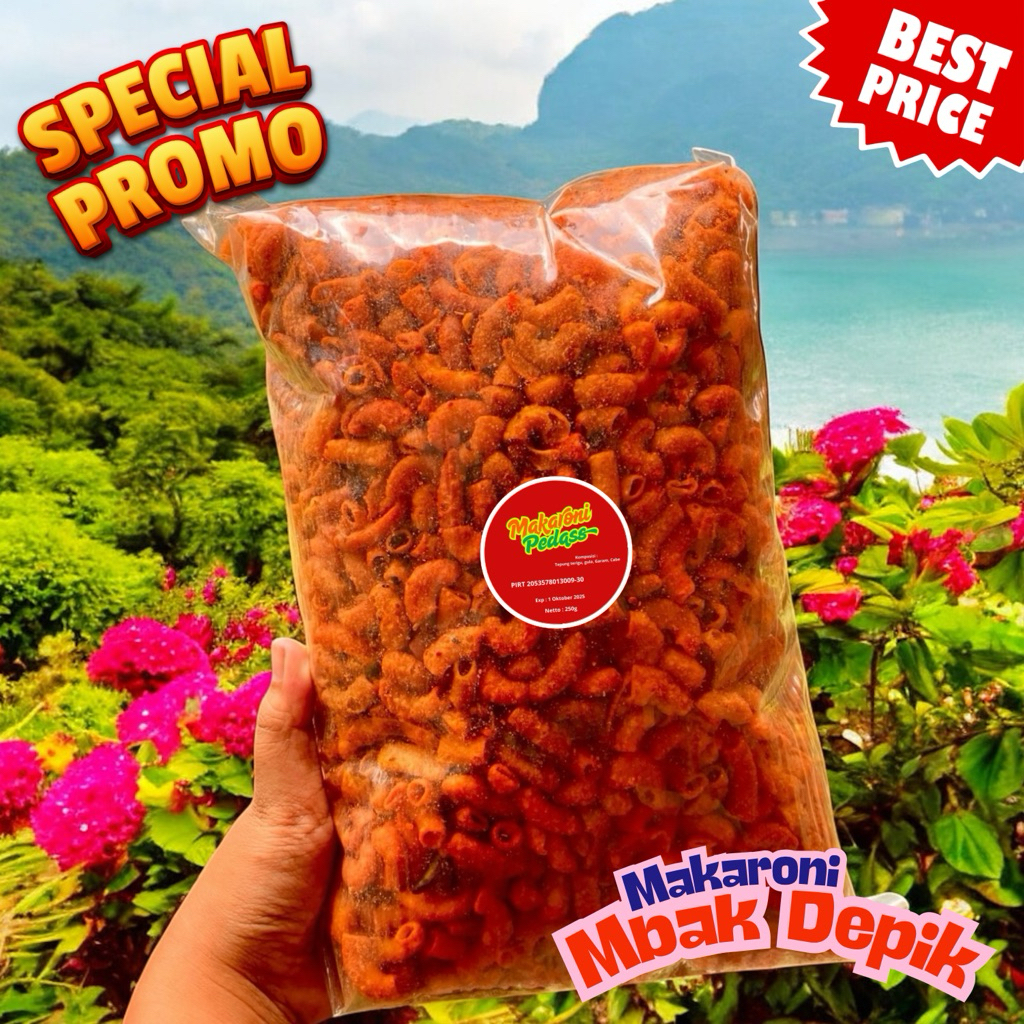 

Makaroni Pedas Anti Mainstream 250gr – Beda dari yang Lain!