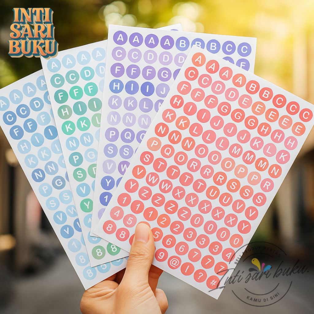 

Stiker Alphabet Huruf Stiker Huruf 117 pcs Angka Deco Aestethic Untuk Diary Stiker Alfabet DIY Bullet Journaling Dekorasi Journal Scrapbook Stiker