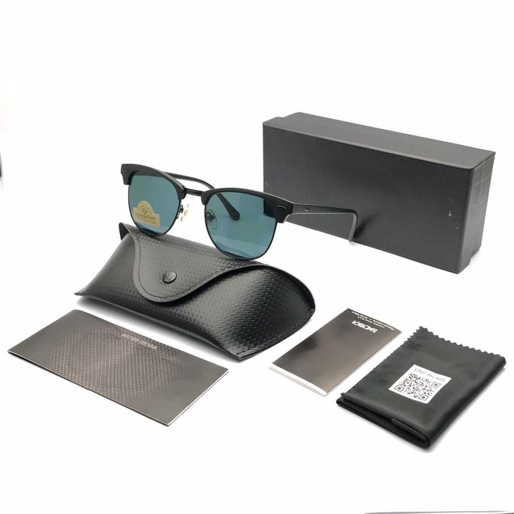 Sunglass Pria Kacamata Cowok / Kacamata Hitam Pria Lensa Kaca HS3016R