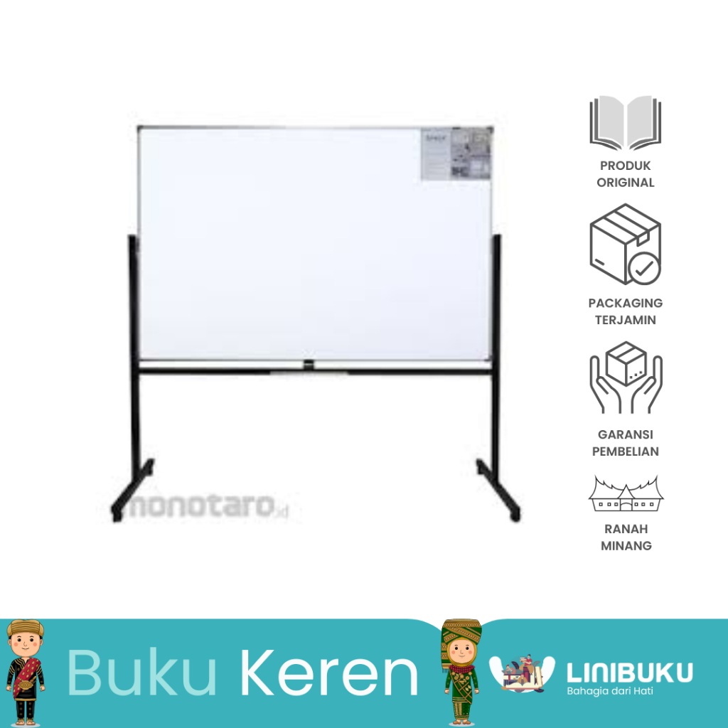 

ATK - PAPAN WHITEBOARD BAZIC 6012 BESAR