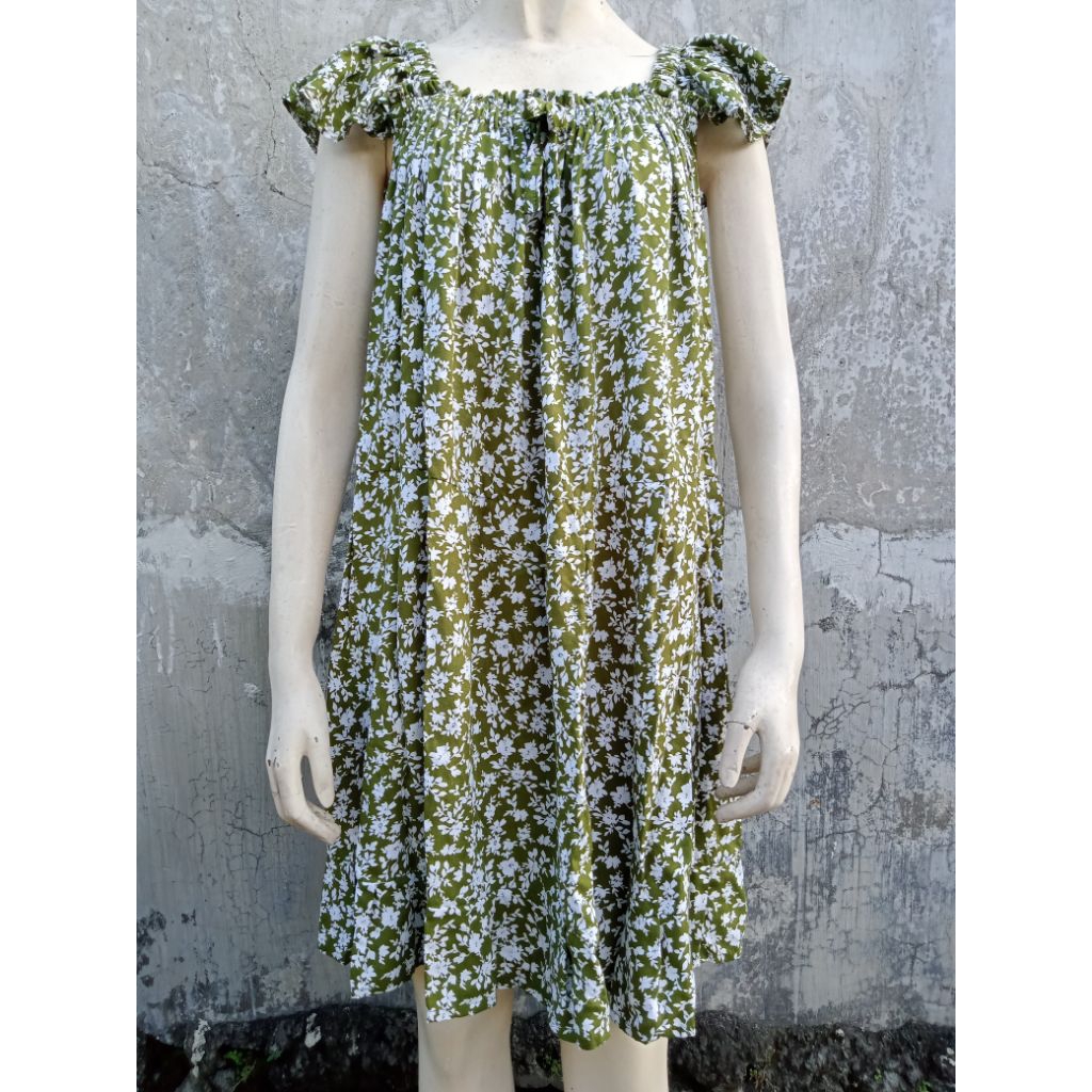 CORLA MINI DRESS || DRESS RAYON || DRESS RAYON BALI || DASTER RAYON BALI || RAYON BALI