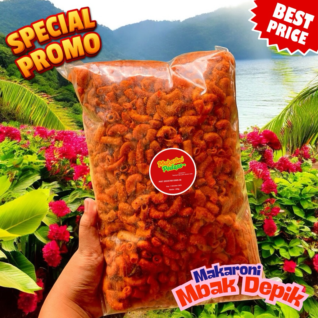 

Makaroni Pedas Ugal-ugalan 250gr – Levelnya Gak Masuk Akal!