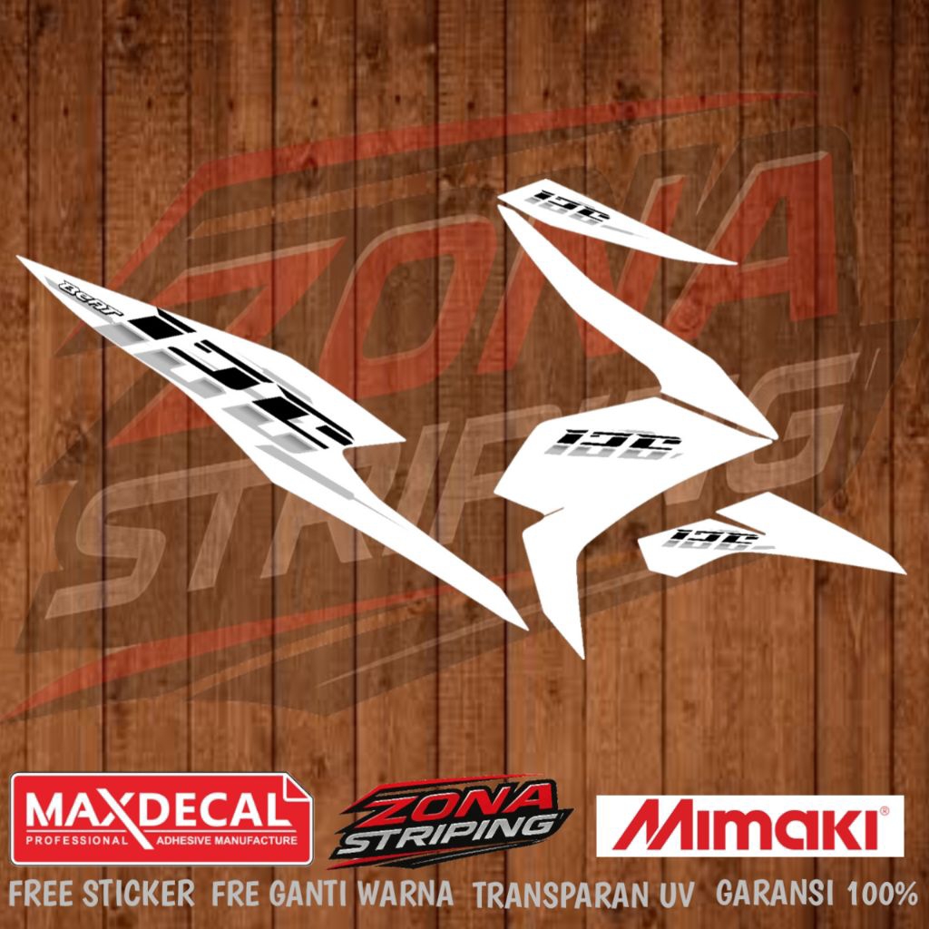 Striping Beat Led Eco K1A / Delux 2020 2021 Transparan Variasi Vietnam Style