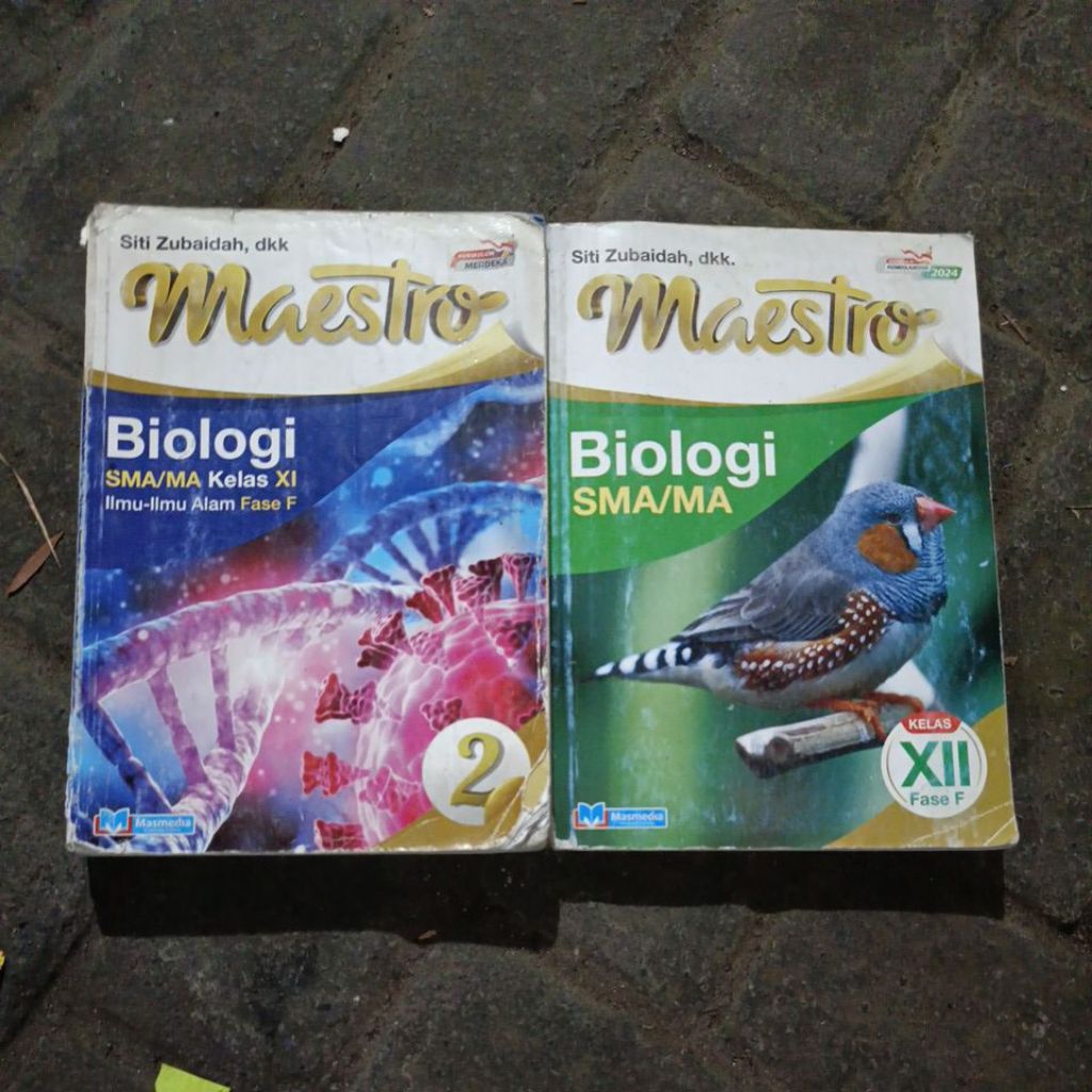 masmedia maestro biologi/fisika/matematika kelas X/XI/XII SMA/MA