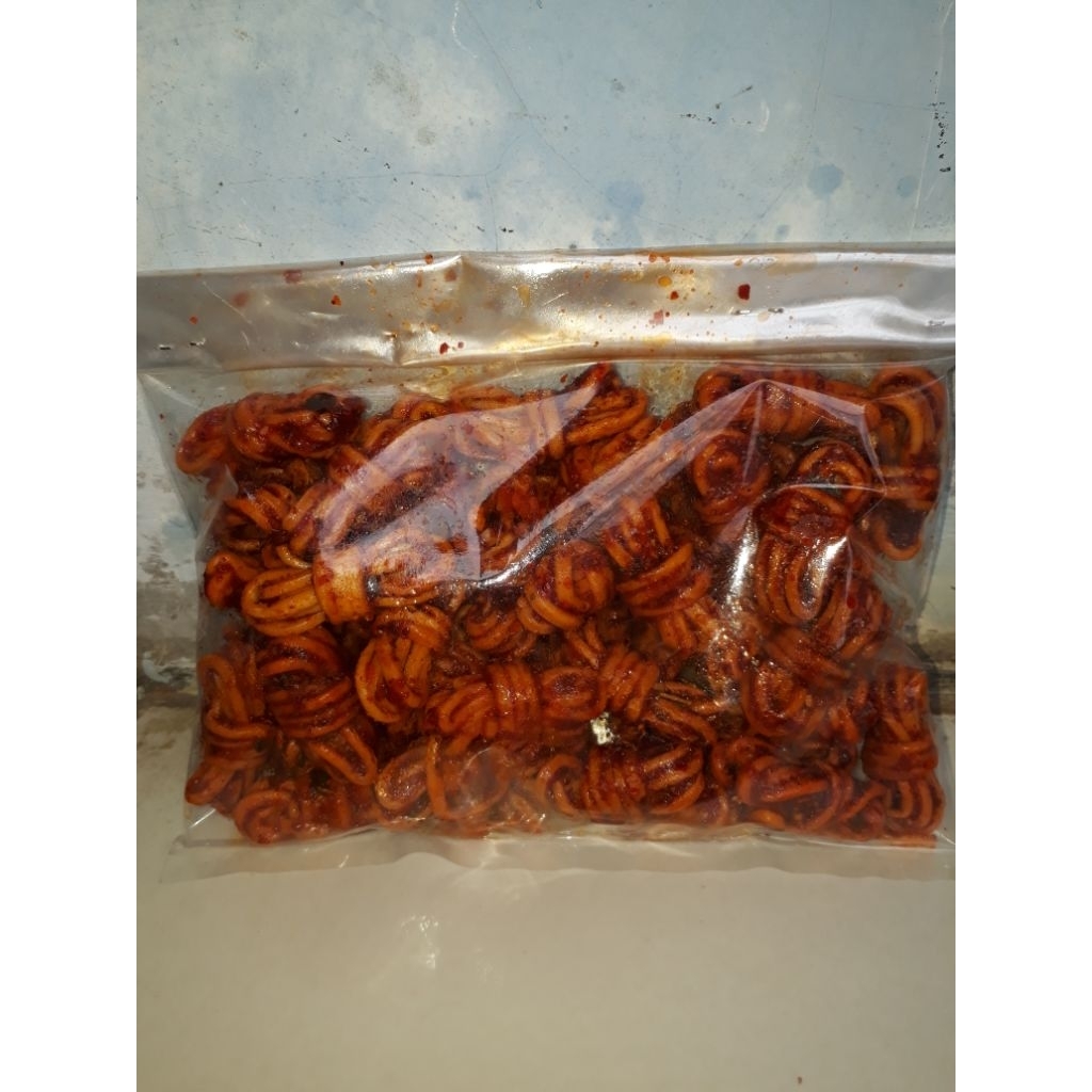 

mih gulung rasa pedes daun jeruk 250gm