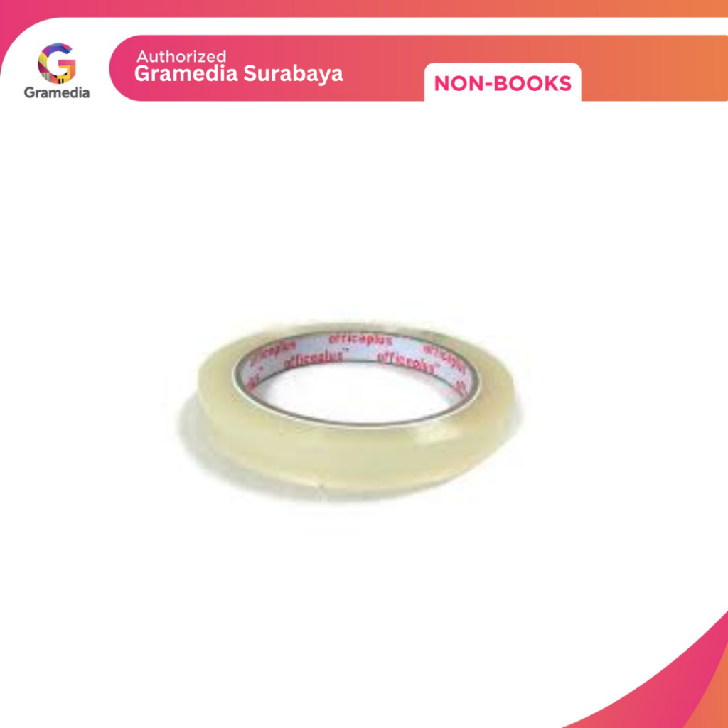 

Gramedia Surabaya NB - OfficePlus Stationery Tape 3” Core 24mm x 66m