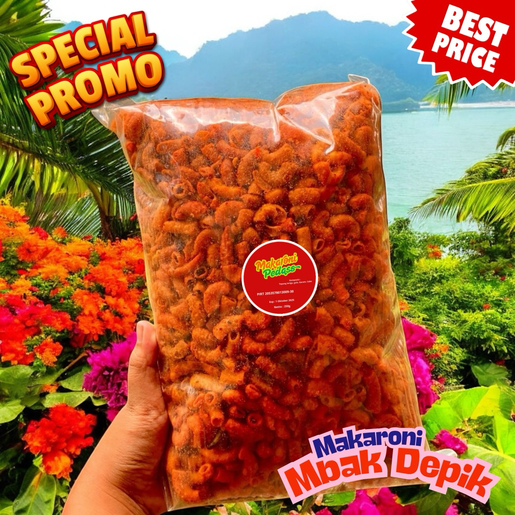

Makaroni Pedas Paling Dicari 250gr – Rame Terus!