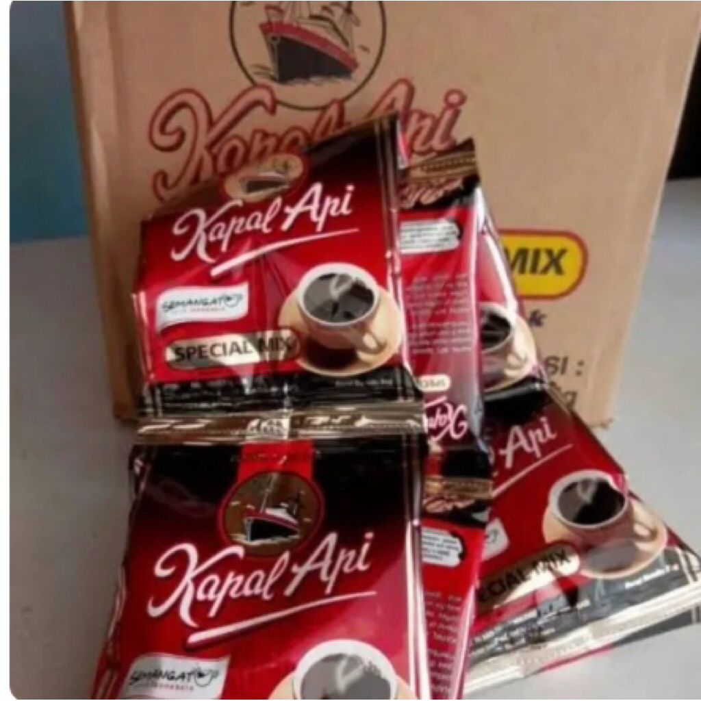 

Kopi Kapal Api Spesial Mix 25gr 1 renceng isi 10 pcs